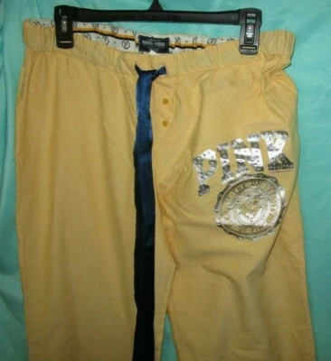 Pantalones de playa Victoria Secret Sello de la Universidad de Rosa Salón Cordón L  Foto 1 de 4