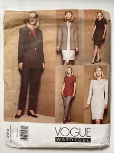 Vogue 2010-Wardrobe Separates Sewing Pattern Sizes 14-18- Uncut - Picture 1 of 6