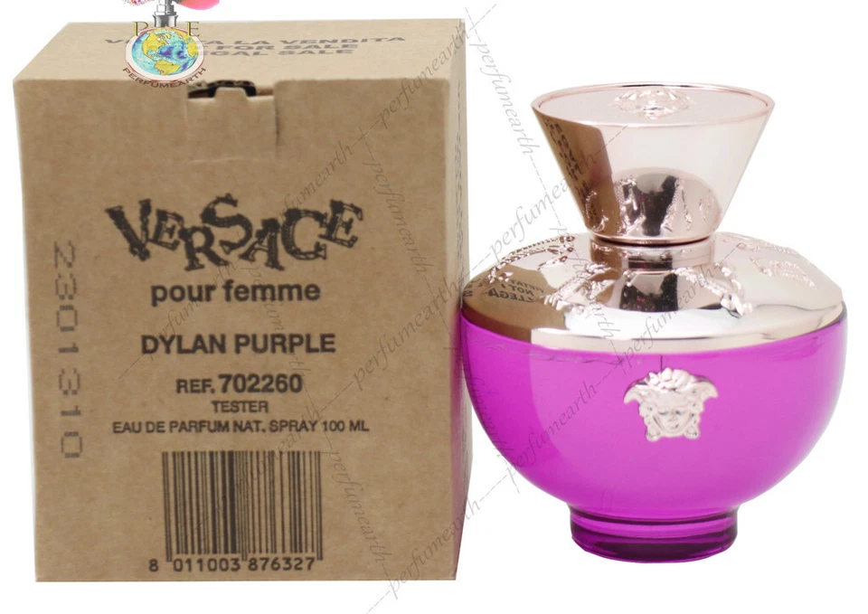 Versace Dylan Purple By Versace 3.4oz./100ml Edp Spray Mujeres Nuevo Igual que en la Imagen Foto 1 de 1