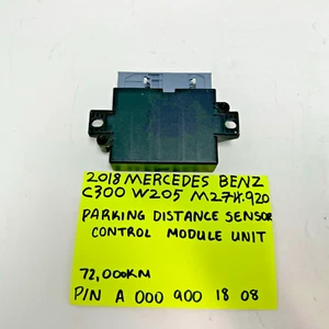 2015-2018 MERCEDES C-CLASS Parktronic Parking Control Module PDC A0009001808 OEM - Picture 1 of 8