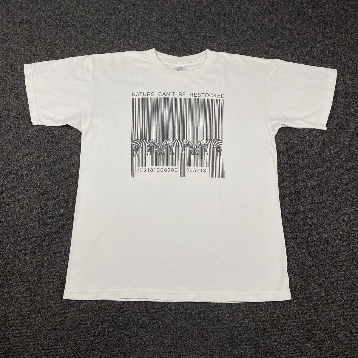 90s タイガー　human-i tee メンズ　XL 希少　シングルステッチ ビンテージ90's○Human i TeesタイガープリントTシャツ黒size XL