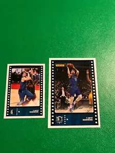 PANINI LUKA DONCIC 2019 2020 NBA STICKER + CARD DALLAS MAVERICKS - Picture 1 of 1