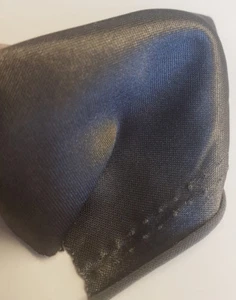 PREMIUM LAUTSPRECHER STOFF / TUCH / GRILLS / SCHRANK - GLÄNZEND GRAU - TOLLER AUSSEHEN! - Bild 1 von 4