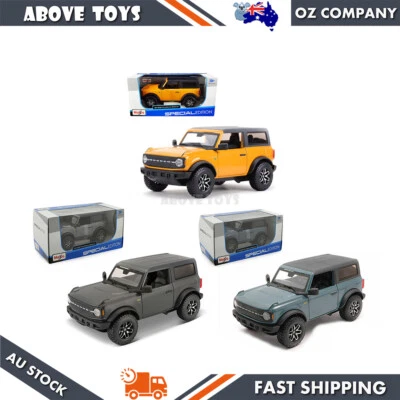 Maisto 1:24 2021 Ford Bronco Badlands Diecast Replica Model Three Color Choice — 第 1/4 张图片