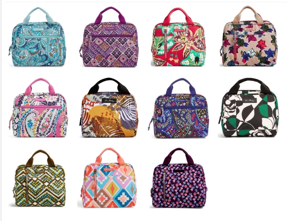 Bolsas refrigeradoras de almuerzo Vera Bradley aligeradas, envío rápido Foto 1 de 1
