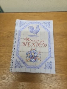DINNER IN MEXICO AUTHENTIC MEXICAN RECIPES COOKBOOK VINTAGE 2003 VERY NICE! - Bild 1 von 6