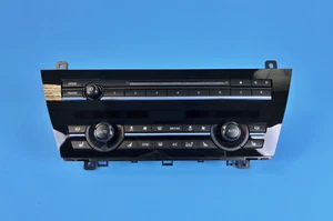 12-18 BMW F06 F13 640I 650I CLIMATE CONTROL A/C RADIO SWITCH BLACK CERAMIC 19K - Picture 1 of 13