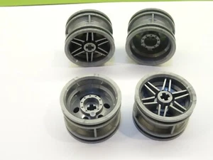 4x - LEGO Ruota piatta argento 30,4 mm P. x 20 mm senza fori perni e cerchio rinforzato 56145 - Foto 1 di 1