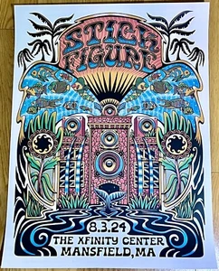 Stick-Flgure 8/3 2024 Xfinity Center Tour Concierto Póster Stick Figura Litografía - Imagen 1 de 4