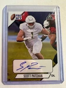 K84,284 - 2021 Leaf Pro Set College Autographs White #PSSP1 Scott Patchan - Picture 1 of 1