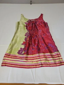 CAbi Pink and Green SILK Tank 👚 Size M - Bild 1 von 16