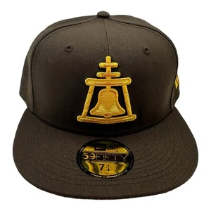 New Era 59Fifty Inland Empire 66ers Brown Fitted Hat Cap MiLB Baseball Sz 7 1/4 - Picture 1 of 9