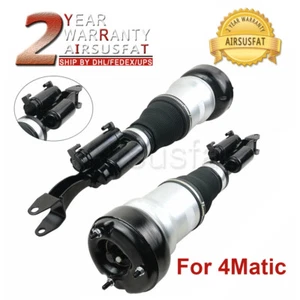 2X Front R+L Air Suspension Strut Shock For Mercedes W222 S350 4Matic 2223202200 - Picture 1 of 12