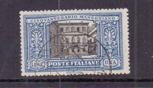 ITALY 1923 MANZONI 1L USED CAT £425 - Picture 1 of 2