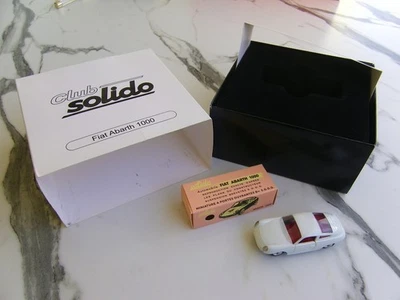 CLUB SOLIDO SERIE 100 REF 124 FIAT ABARTH 1000 - Photo 1/4