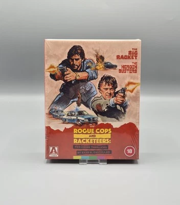 Arrow Video Rogue Cops & Racketeers Limited Edition Blu Ray Boxset New Sealed - Image 1 of 4