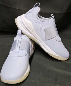 Clove Nursing shoes Womens Sz 7.5 Lavender Periwinkle Color Slip On Sneaker EUC  - Picture 1 of 13