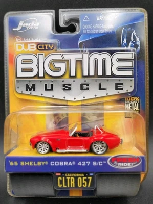Jada Dub City Wave 5 Bigtime Muscle 1965 Shelby 65 Cobra 427 S/C красная - Изображение 1 из 2