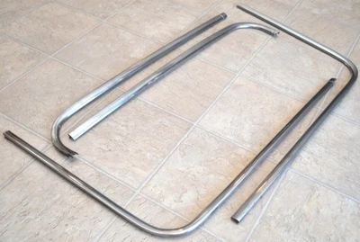 Ford Galaxie & Mercury Fastback 1964 ventana trasera juego de molduras de vidrio Foto 1 de 4