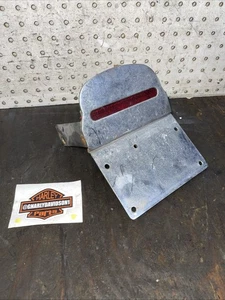 Harley Wide Glide Bob Tail Taillight License plate mount #616 - Picture 1 of 16
