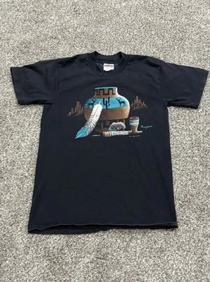 Camiseta vintage años 90 talla L Arizona Oneita negra hecha en EE. UU. puntada única Foto 1 de 4