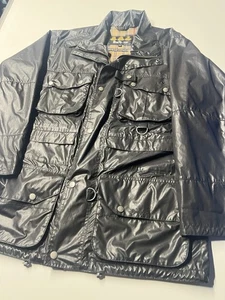 Men’s Black Barbour Duralinen Dryfly Jacket Size M Waterproof Breathable - Picture 1 of 10