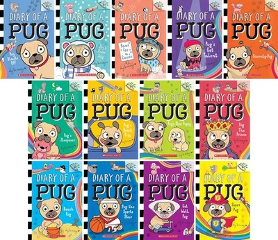 Diary of a Pug Series Set (Books 1-13) by Kyla May NEW Paperback - Image 1 of 4