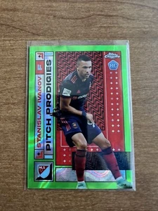 2022 Topps Chrome MLS Neon Green Lava 29/99 Stanislav Ivanov Rookie Refractor - Picture 1 of 2