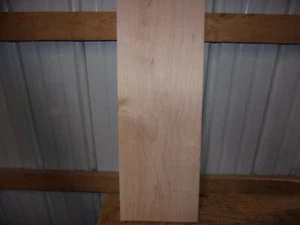 HARD MAPLE LUMBER WOOD KILN DRIED BOARD 30 1/8"X 9 7/8"X 15/16" F50 FLAT WIDE - Picture 1 of 8