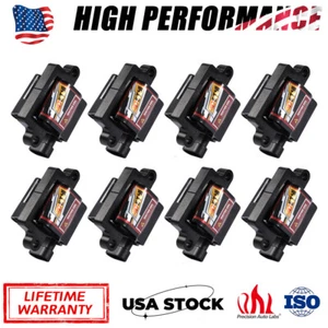 D581 High Performance Ignition Coil Pack Square For Chevy GMC 4.8/5.3L 6.0L 8.1L - Picture 1 of 12