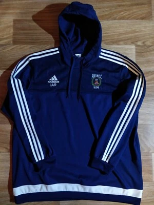 Adidas England Forton Cricket Club Hoodie Track Top Jacket Hooded Sweatshirt  - Image 1 of 4