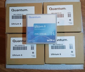 New Quantum MR-L6MQN-03 Quantum Ultrium-6 Data Cartridges, 20 Pack - Photo 1/4