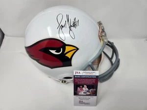 LARRY FITZGERALD signed full size CARDINALS Authentic helmet JSA COA full sig - Picture 1 of 6