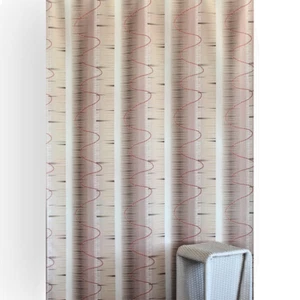 Vorhang Dekoschal Gardine Maßanfertigung – Wählbare Höhe 80-300 cm LAVIS BEIGE - Bild 1 von 11