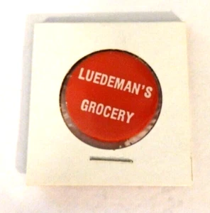 25 Cent - Red Token - Food Stamp Credit - Luedeman's Grocery - Picture 1 of 2