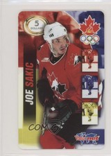 1998 Valu-Net Team Canada Prepaid Phone Cards Promotional Joe Sakic HOF
