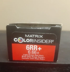 Matrix Color Insider 6RR+ Light Brown Red Red+ & 6R Light Brown Red - Picture 1 of 3