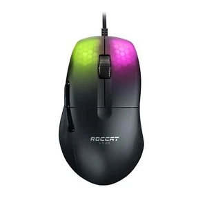 Roccat Gaming Mouse Kone Pro Wired Black Lightweight Optical 0.14 Pound - Picture 1 of 5