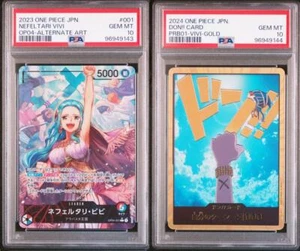 PSA 10 DON !!Card VIVI Gold Frame PRB-01 Nefeltari Vivi Alternate Art OP04-001 - Picture 1 of 2