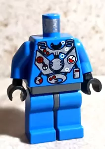 LEGO Deep Sea Diver Ocean Explorer Wet Suit Blue Gauges Oxygen Gloves PETA Whale - Picture 1 of 1
