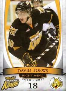 David Toews 2010-11 Brandon Wheat Kings