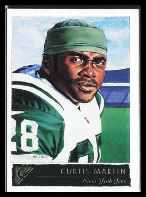 2001 Topps Gallery Curtis Martin #5 - Image 1 of 2