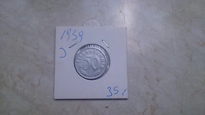 50 Reichspfennig 1939 J RAR . ab 5 auktionen portofrei - Bild 1 von 2