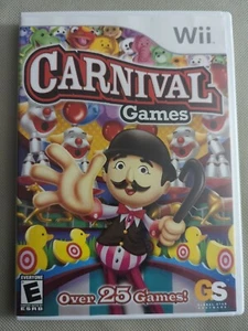 Carnival Games (Nintendo Wii, 2007) Complete Free Shipping - Picture 1 of 4