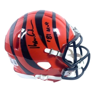 Ken Anderson Signed Bengals Speed Mini Helmet w/ 81 MVP Beckett Wit BAS COA - Picture 1 of 3