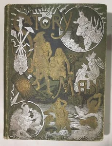 1890 The Story of Man The History of The Human Race by J. W. Buel - Picture 1 of 4