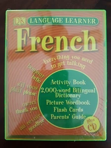Brand New ~ DK LANGUAGE LEARNER ~ FRENCH ~ Books, CD, Flash Cards, Guide, Case - Bild 1 von 6