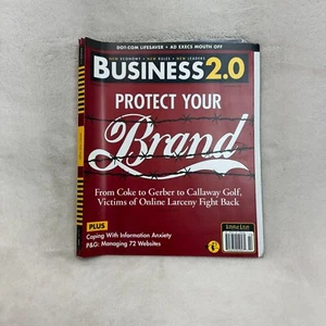 Business 2.0 Magazine November 2000 Protect Your Brand From Coke to Gerber... - Picture 1 of 6