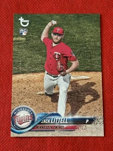 2018 Topps Update Vintage Stock #d /99 Zack Littell #US91 Rookie Card RC - Picture 1 of 3
