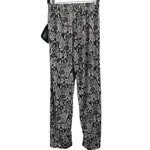 IMAN Women's Size Medium Global Chic Palazzo Flowy Pants NWT - Picture 1 of 6